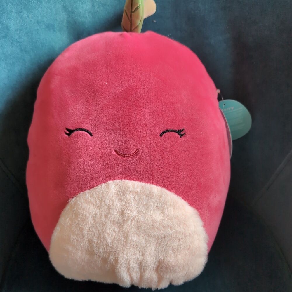 Squishmallows Cherry Stuffed Soft Plush Toy 11 Inch Size New with Tags